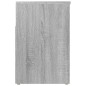 vidaXL Banco zapatero madera contrachapada gris Sonoma 60x30x45 cm vidaXL Banco zapatero madera contrachapada gris Sonoma 60x30x45 cm