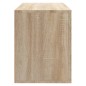 vidaXL Mueble zapatero madera contrachapada roble Sonoma 80x35x45 cm vidaXL Mueble zapatero madera contrachapada roble Sonoma 80x35x45 cm