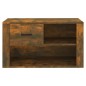 vidaXL Mueble zapatero madera contrachapada roble ahumado 80x35x45 cm vidaXL Mueble zapatero madera contrachapada roble ahumado 80x35x45 cm