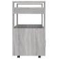 vidaXL Carrito de cocina madera contrachapada gris Sonoma 60x45x80 cm vidaXL Carrito de cocina madera contrachapada gris Sonoma 60x45x80 cm