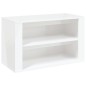 vidaXL Mueble zapatero madera contrachapada blanco brillo 75x35x45 cm vidaXL Mueble zapatero madera contrachapada blanco brillo 75x35x45 cm