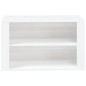vidaXL Mueble zapatero madera contrachapada blanco brillo 75x35x45 cm vidaXL Mueble zapatero madera contrachapada blanco brillo 75x35x45 cm