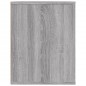 vidaXL Mueble zapatero madera contrachapada gris Sonoma 75x35x45 cm vidaXL Mueble zapatero madera contrachapada gris Sonoma 75x35x45 cm