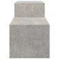 vidaXL Mueble zapatero madera contrachapada gris hormigón 150x35x45 cm vidaXL Mueble zapatero madera contrachapada gris hormigón 150x35x45 cm