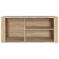 vidaXL Mueble zapatero madera contrachapada roble Sonoma 100x35x45 cm vidaXL Mueble zapatero madera contrachapada roble Sonoma 100x35x45 cm