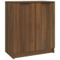 vidaXL Mueble zapatero madera contrachapada marrón roble 59x35x70 cm vidaXL Mueble zapatero madera contrachapada marrón roble 59x35x70 cm