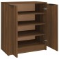 vidaXL Mueble zapatero madera contrachapada marrón roble 59x35x70 cm vidaXL Mueble zapatero madera contrachapada marrón roble 59x35x70 cm