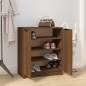 vidaXL Mueble zapatero madera contrachapada marrón roble 59x35x70 cm vidaXL Mueble zapatero madera contrachapada marrón roble 59x35x70 cm