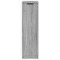 vidaXL Zapatero de madera contrachapada gris Sonoma 30x35x100 cm vidaXL Zapatero de madera contrachapada gris Sonoma 30x35x100 cm