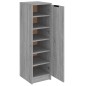 vidaXL Zapatero de madera contrachapada gris Sonoma 30x35x100 cm vidaXL Zapatero de madera contrachapada gris Sonoma 30x35x100 cm