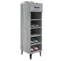 vidaXL Mueble zapatero madera contrachapada gris Sonoma 30x35x105 cm vidaXL Mueble zapatero madera contrachapada gris Sonoma 30x35x105 cm