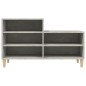 vidaXL Mueble zapatero madera contrachapada gris hormigón 102x36x60 cm vidaXL Mueble zapatero madera contrachapada gris hormigón 102x36x60 cm