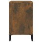 vidaXL Mueble zapatero madera contrachapada roble ahumado 102x36x60 cm vidaXL Mueble zapatero madera contrachapada roble ahumado 102x36x60 cm