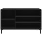 vidaXL Mueble zapatero madera contrachapada negro 102x36x60 cm vidaXL Mueble zapatero madera contrachapada negro 102x36x60 cm