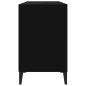 vidaXL Mueble zapatero madera contrachapada negro 102x36x60 cm vidaXL Mueble zapatero madera contrachapada negro 102x36x60 cm