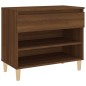 vidaXL Mueble zapatero madera contrachapada roble marrón 70x36x60 cm vidaXL Mueble zapatero madera contrachapada roble marrón 70x36x60 cm