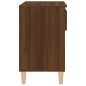 vidaXL Mueble zapatero madera contrachapada roble marrón 70x36x60 cm vidaXL Mueble zapatero madera contrachapada roble marrón 70x36x60 cm
