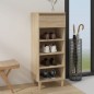 vidaXL Mueble zapatero madera contrachapada roble Sonoma 40x36x105 cm vidaXL Mueble zapatero madera contrachapada roble Sonoma 40x36x105 cm