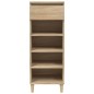 vidaXL Mueble zapatero madera contrachapada roble Sonoma 40x36x105 cm vidaXL Mueble zapatero madera contrachapada roble Sonoma 40x36x105 cm
