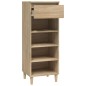 vidaXL Mueble zapatero madera contrachapada roble Sonoma 40x36x105 cm vidaXL Mueble zapatero madera contrachapada roble Sonoma 40x36x105 cm