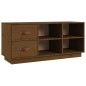 vidaXL Banco zapatero madera maciza de pino marrón miel 100x34x45 cm vidaXL Banco zapatero madera maciza de pino marrón miel 100x34x45 cm