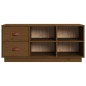 vidaXL Banco zapatero madera maciza de pino marrón miel 100x34x45 cm vidaXL Banco zapatero madera maciza de pino marrón miel 100x34x45 cm