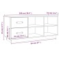 vidaXL Banco zapatero madera maciza de pino marrón miel 100x34x45 cm vidaXL Banco zapatero madera maciza de pino marrón miel 100x34x45 cm