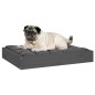 vidaXL Cama para perros madera maciza de pino gris 61,5x49x9 cm vidaXL Cama para perros madera maciza de pino gris 61,5x49x9 cm