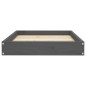 vidaXL Cama para perros madera maciza de pino gris 71,5x54x9 cm vidaXL Cama para perros madera maciza de pino gris 71,5x54x9 cm