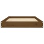 vidaXL Cama para perros madera maciza pino marrón miel 91,5x64x9 cm vidaXL Cama para perros madera maciza pino marrón miel 91,5x64x9 cm