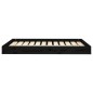 vidaXL Cama para perros madera maciza de pino negro 101,5x74x9 cm vidaXL Cama para perros madera maciza de pino negro 101,5x74x9 cm