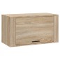 vidaXL Mueble zapatero pared contrachapada roble Sonoma 70x35x38 cm vidaXL Mueble zapatero pared contrachapada roble Sonoma 70x35x38 cm