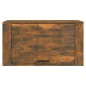 vidaXL Mueble zapatero pared madera pino roble ahumado 70x35x38 cm vidaXL Mueble zapatero pared madera pino roble ahumado 70x35x38 cm