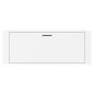 vidaXL Mueble zapatero pared contrachapada blanco brillo 100x35x38 cm vidaXL Mueble zapatero pared contrachapada blanco brillo 100x35x38 cm
