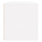 vidaXL Mueble zapatero pared contrachapada blanco brillo 100x35x38 cm vidaXL Mueble zapatero pared contrachapada blanco brillo 100x35x38 cm
