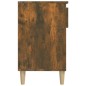 vidaXL Mueble zapatero madera contrachapada roble ahumado 102x36x60 cm vidaXL Mueble zapatero madera contrachapada roble ahumado 102x36x60 cm