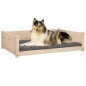 vidaXL Cama para perros madera maciza de pino 95,5x65,5x28 cm vidaXL Cama para perros madera maciza de pino 95,5x65,5x28 cm