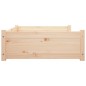 vidaXL Cama para perros madera maciza de pino 105,5x75,5x28 cm vidaXL Cama para perros madera maciza de pino 105,5x75,5x28 cm