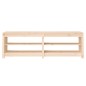vidaXL Banco zapatero de madera maciza de pino 160x36,5x50 cm vidaXL Banco zapatero de madera maciza de pino 160x36,5x50 cm