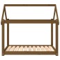 vidaXL Cama para perros madera maciza pino marrón miel 101x70x90 cm vidaXL Cama para perros madera maciza pino marrón miel 101x70x90 cm