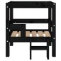 vidaXL Cama para perros madera maciza de pino negro 55,5x53,5x60 cm vidaXL Cama para perros madera maciza de pino negro 55,5x53,5x60 cm