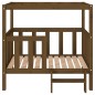 vidaXL Cama perros madera maciza pino marrón miel 105,5x83,5x100 cm vidaXL Cama perros madera maciza pino marrón miel 105,5x83,5x100 cm
