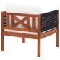 vidaXL Sillas de jardín 2 unidades madera maciza de acacia vidaXL Sillas de jardín 2 unidades madera maciza de acacia