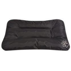 vidaXL Colchón para perro tamaño L negro