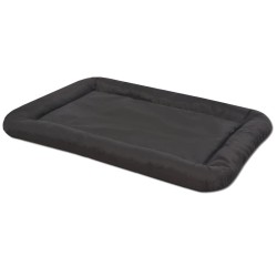 vidaXL Colchón para perro tamaño L negro