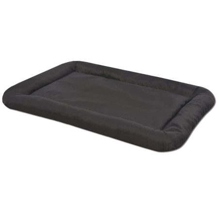 vidaXL Colchón para perro tamaño L negro