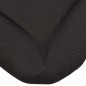 vidaXL Colchón para perro tamaño L negro