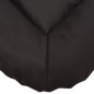 vidaXL Colchón para perro tamaño L negro