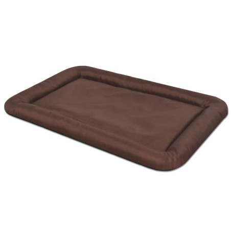 vidaXL Colchón para perro tamaño XL marrón