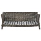 vidaXL Cesta para perros con cojín sauce natural gris 90x54x35 cm vidaXL Cesta para perros con cojín sauce natural gris 90x54x35 cm